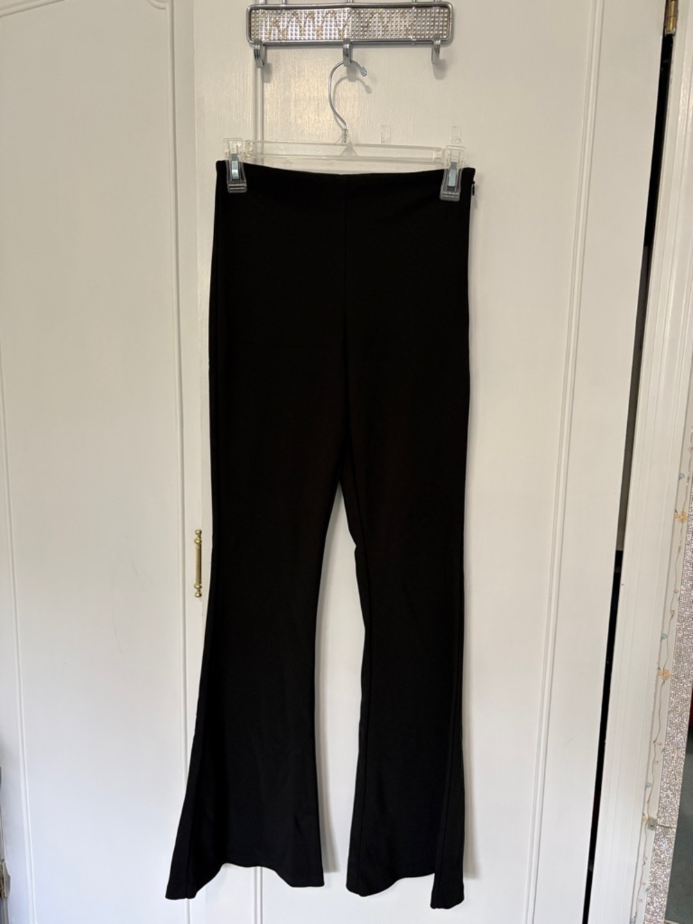 Design Lab Black Flare Pants